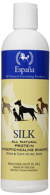 Espana Silk ESP0110DC Specially Formulated Silk Protein Antiseptic Shampoo for Dogs and Cats