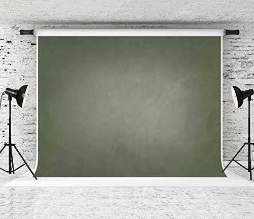 Kate 7x5ft Ash Green Photography Backdrop Retro Portrait Photo Background Photo Booth Props