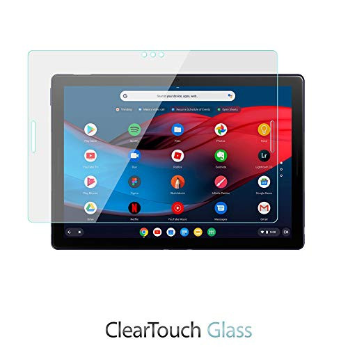 BoxWave Google Pixel Slate Screen Protector, [ClearTouch Glass] 9H Tempered Glass Screen Protection for Google Pixel Slate