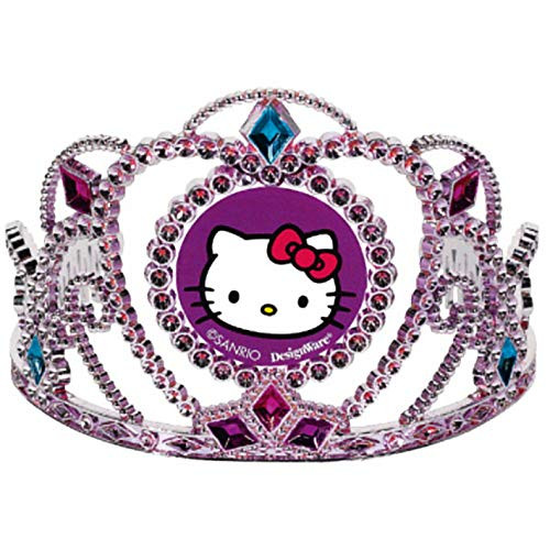 Electroplated Tiara | Hello Kitty Rainbow Collection | Party Accessory | 6 Ct.