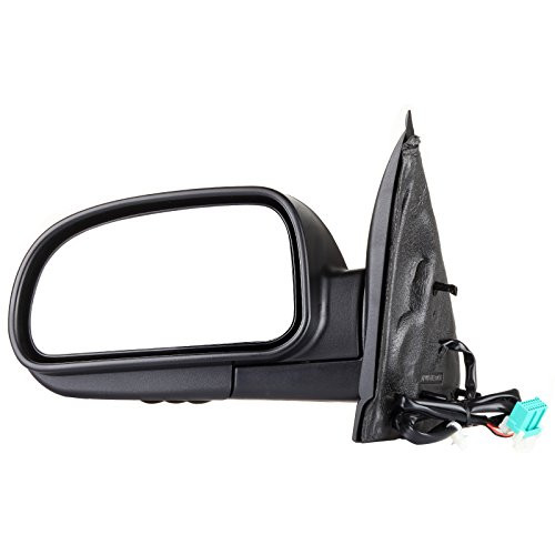 ECCPP Towing Mirror For 02-09 Chevrolet Trailblazer/Trailblazer EXT 03-08 Isuzu Ascender 02-04 Oldsmobile Bravada 02-09 GMC Envoy/Envoy XL/Envoy XUV/Jimmy Power Heated Manul-Folding Driver Side Mirror