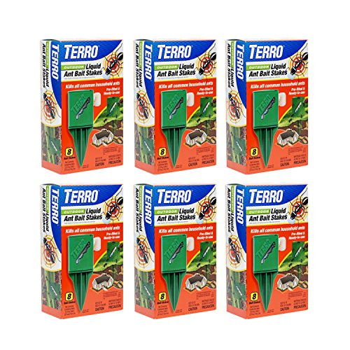 Terro T1812 Outdoor Liquid Ant Baits 6 Pack Terro T1812 Outdoor Liquid Ant Baits 6 Pack