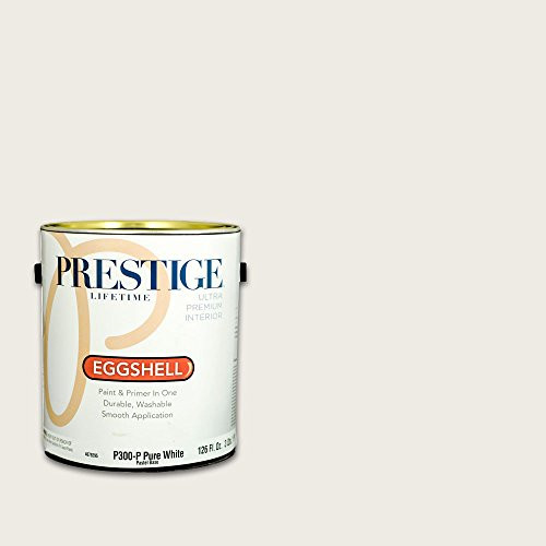 Prestige Interior Paint and Primer in One, 1-Gallon, Eggshell, Snowstorm