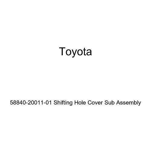 TOYOTA Genuine 58840-20011-01 Shifting Hole Cover Sub Assembly