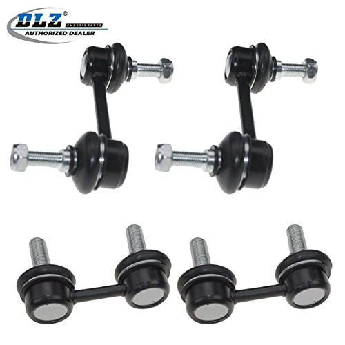 DLZ 4 Pcs Suspension Kit-2 Front 2 Rear Sway Bar Stabilizer Bar Link Kit Compatible with 1993-2002 Toyota Corolla 1994-1999 Toyota Celica 1998-2002 Chevrolet Prizm K9545 K90124