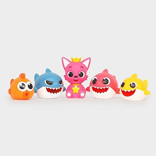 Pinkfong Baby Shark Bath squirt toys - 5 piece
