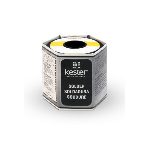 Kester24-6337-0039 Rosin Cored Wire Solder Roll, 44 Activated, 63/37 Alloy, 0.04" Diameter