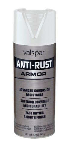Valspar (21941-6PK) Semi-Gloss White Enamel - 12 oz., (Pack of 6)