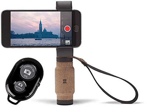 Shoulderpod Handle Grip for Smartphones and a Bonus Ivation Wireless Bluetooth Camera Shutter Remote Controller
