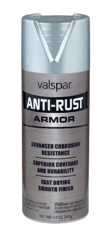 Valspar (21940-6PK) Metallic Aluminum Enamel - 12 oz., (Pack of 6)