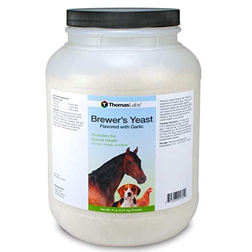 Thomas Labs Brewers Yeast and Garlic, 5 lbs, For Dogs