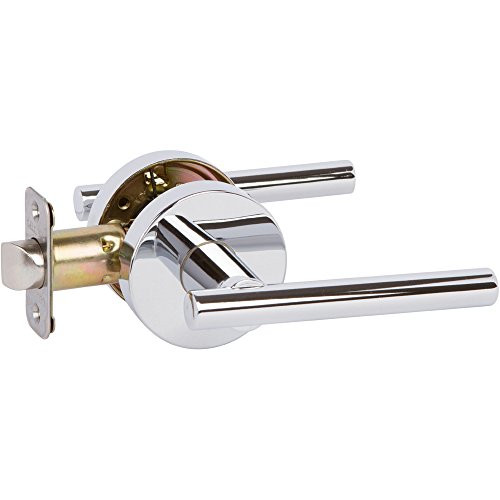 Delaney Hardware 501T-CI-US26-Passage Cira Lever Passage Polished Chrome
