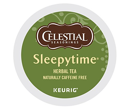 Celestial Seasonings Sleeptime Herbal Tea, Single Serve Coffee K-Cup Pod, Tea, 72