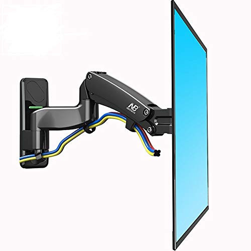 NB North Bayou TV Wall Mount Bracket Full Motion Articulating Swivel for 50 to 60 Inch TV with Gas Spring F500-B