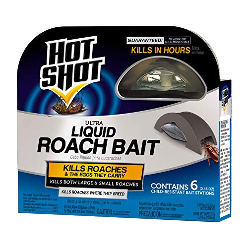 Hot Shot Ultra Liquid Roach Bait (HG-95789) (Pack of 6) Hot Shot Ultra Liquid Roach Bait (HG-95789) (Pack of 6)
