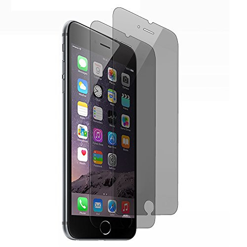 2 Pack Privacy Anti Spy Anti-Glare Ballistic Tempered Glass HD 2.5D Curve Edge 9H Screen Protector for iPhone 7 Plus