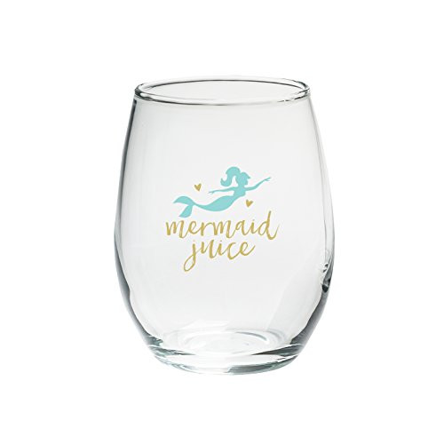 Kate Aspen 30023NA-SE Seaside Escape 15 oz Glas(4) Stemless Wine Glasses Clear Kate Aspen 30023NA-SE Seaside Escape 15 oz Glas(4) Stemless Wine Glasses Clear