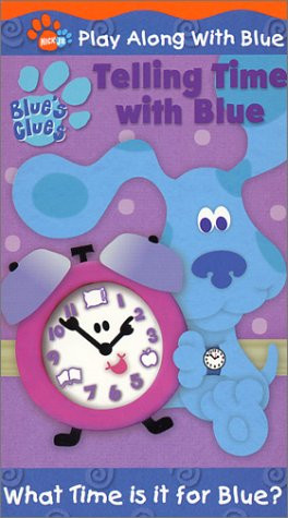 Blue's Clues - Telling Time With Blue [VHS]