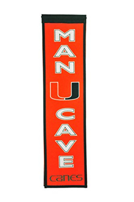Winning Streak NCAA Miami Hurricanes Man Cave Banner Winning Streak NCAA Miami Hurricanes Man Cave Banner