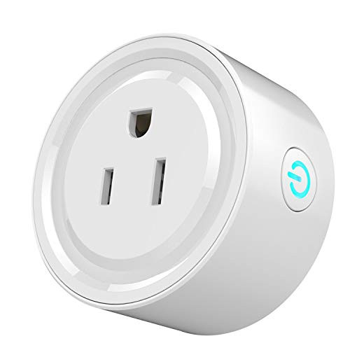 Smart Plug Mini Outlet, Vexverm Wireless WiFi Switch Smart Timing Socket, No Hub Required, Compatible with Alexa, Remote Control your Devices from Anywhere