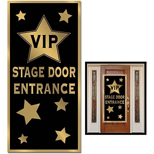 VIP Stage Door Entrance Door Cover 30in. x 5ft. Pkg/6