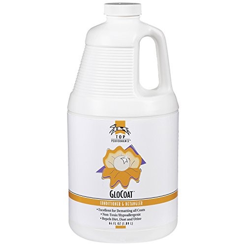 Top Performance GloCoat Pet Conditioner and Detangler, 64-Ounce
