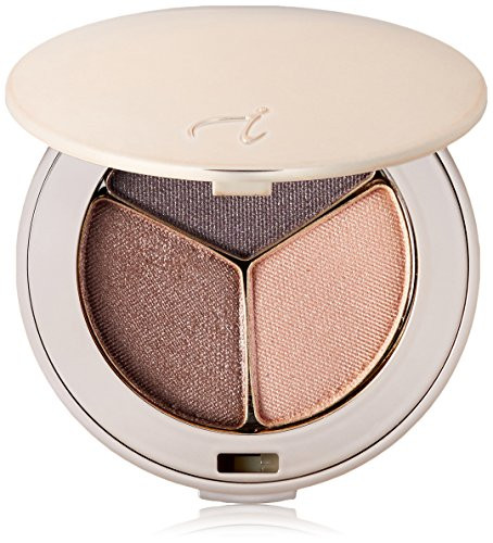 jane iredale PurePressed Eye Shadow Triple, Brown Sugar, 0.10 oz.