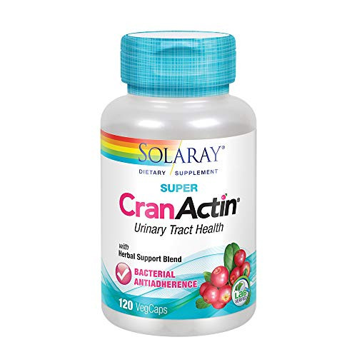 Solaray Super CranActin - 120 Vegetarian Capsules