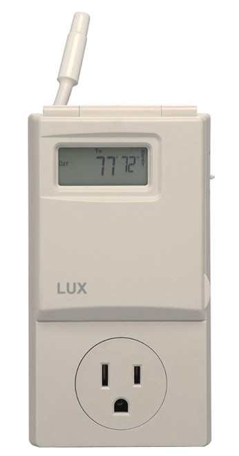 Lux WIN100 Heating & Cooling Programmable Outlet Thermostat