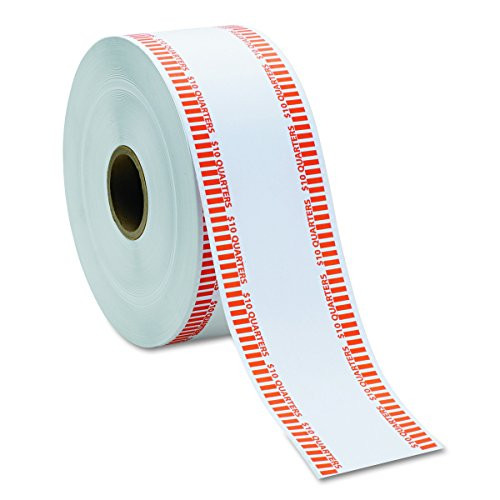 Coin-Tainer 50025 Automatic Coin Rolls, Quarters, $10, 1900 Wrappers per Roll Coin-Tainer 50025 Automatic Coin Rolls, Quarters, $10, 1900 Wrappers per Roll