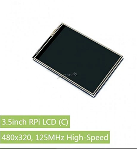 3.5inch RPi LCD (C), Resistive Touch Screen 3.5 inch 480x320 125MHz High-Speed SPI TFT LCD Supports Raspberry Pi B+/2B/3B/3B+ Raspbian/Ubuntu/Kali/Retropie @XYGStudy