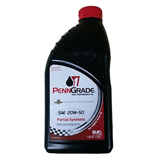 Brad Penn Penngrade 1 Oil 20W-50 Motor Oil - 1 Quart Bottle Brad Penn Penngrade 1 Oil 20W-50 Motor Oil - 1 Quart Bottle