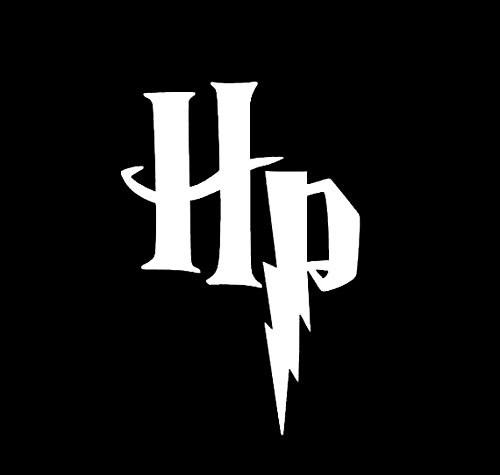 LLI Harry Potter Lightening Bolt Initials | Decal Vinyl Sticker | Cars Trucks Vans Walls Laptop | White |5.5 x 3.7 in | LLI866 LLI Harry Potter Lightening Bolt Initials | Decal Vinyl Sticker | Cars Trucks Vans Walls Laptop | White |5.5 x 3.7 in | LLI866