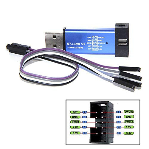 Ximimark ST-Link V2 Shell Programming Unit mini STM8 STM32 Emulator Downloader