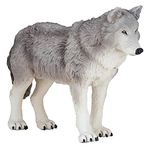 Papo Large Wolf Figure, Multicolor