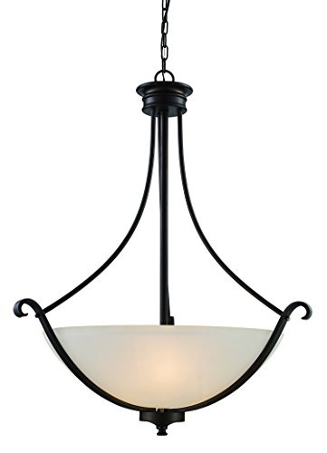 Trans Globe Lighting 70664 ROB Indoor Ballard 24.5" Pendant, Rubbed Oil Bronze
