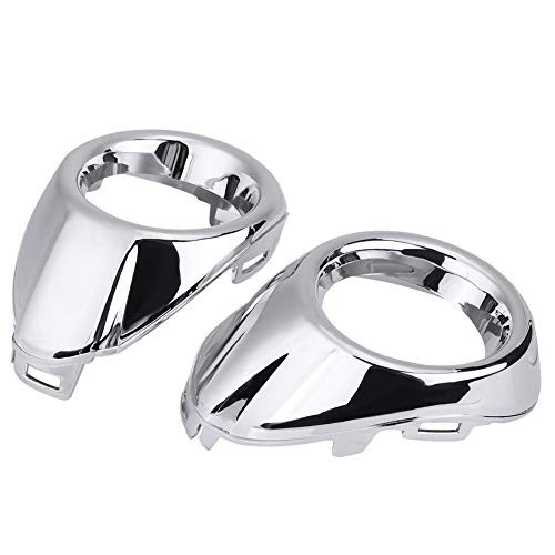 KIMISS Pair of Front Bumper Fog Light Fog Lamp Bezel Cover Trim for Ford Focus 2012-2014