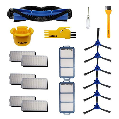 aoteng Accessory Kit for Eufy RoboVac 11S RoboVac 30 RoboVac 30C RoboVac 15C Robot Vacuum Cleaner Replacement Parts (Set 5) aoteng Accessory Kit for Eufy RoboVac 11S RoboVac 30 RoboVac 30C RoboVac 15C Robot Vacuum Cleaner Replacement Parts (Set 5)