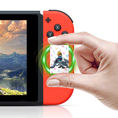 NFC Cards for the Legend of Zelda Breath of the Wild Switch Wii U, 22pcs with Crystal Case