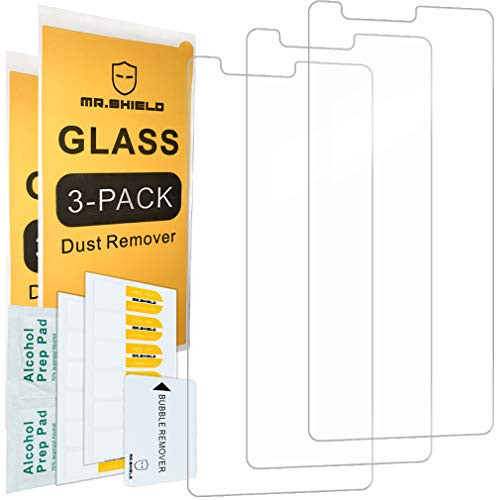 [3-Pack]- Mr.Shield for Nokia 3.1 Plus (US Cricket Wireless Version) [Tempered Glass] Screen Protector [Japan Glass with 9H Hardness] with Lifetime Replacement