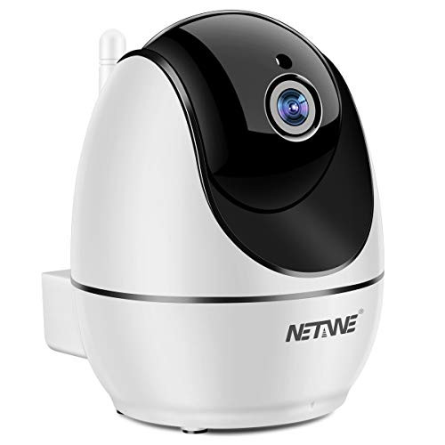 WiFi IP Camera 1080P, Wireless Home Security Camera Indoor, Pet Dog Nanny Baby Camera Monitor Pan/Tilt/Zoom Dome Camera with HD Night Vision, Two-Way Audio and Motion Detection