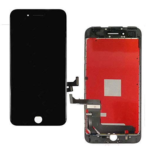 ZTR Replace LCD Glass Screen Fits iPhone 7 Plus 5.5" inch digitizer Assembly Full Complete Frame Set Display Replacement (Black)