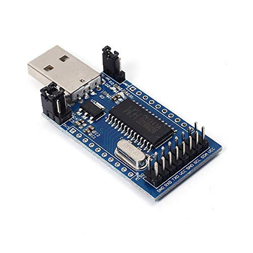 ARCELI CH341A Programmer USB to UART IIC SPI TTL ISP EPP/MEM Convertor Parallel Port Converter Onboard