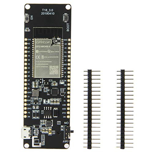 WINGONEER ESP32 8MByte PSRAM WiFi & Bluetooth Module ESP32-WROVER-B Development Board Suitable for 18650 Battery
