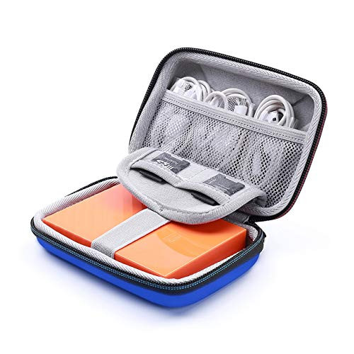 Oriolus Hard Case for WD 4TB 3TB 2TB 1TB My Passport Portable External Hard Drive USB 3.0 WD My Passport External Hard Drive Case (Blue)