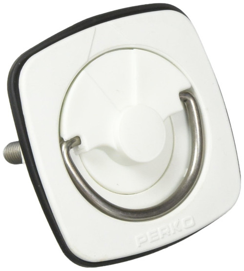 Perko 1082DP3WHT Flush Latch - White