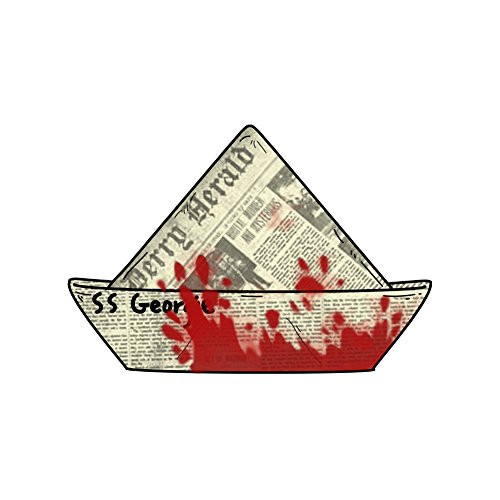 Vinyl Sticker - SS Georgie Scary Clown Horror Movie Vinyl Sticker - SS Georgie Scary Clown Horror Movie
