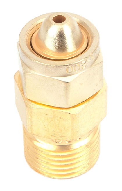 Forney 87804 Acetylene Regulator Adaptor, CGA 200 To CGA 300, MC Tank to Regulator, 20-CF