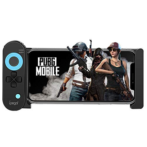 Mobile Game Controller, PowerLead PG-9120 Wireless Gamepad Bluetooth Game Controller Joystick for PUBG Compatible iOS Android Mobile Phone Tablet/Smartphones