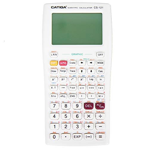 Graphing Calculator  CATIGA CS121 - Scientific and Engineering Calculator - Programmable System (White)
